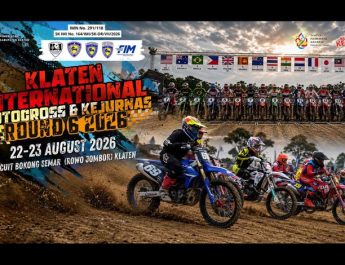 Klaten International Motocross & Kejurnas Motocross Round 6 2026 Resmi Buka Penjualan Tiket, Hadirkan Rider Internasional