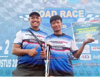 Gudang Snack Tangerang X Ilmi Motor Antar Respati Utomo Rebut JU Bebek Pemula di Road Race Tangsel 2026