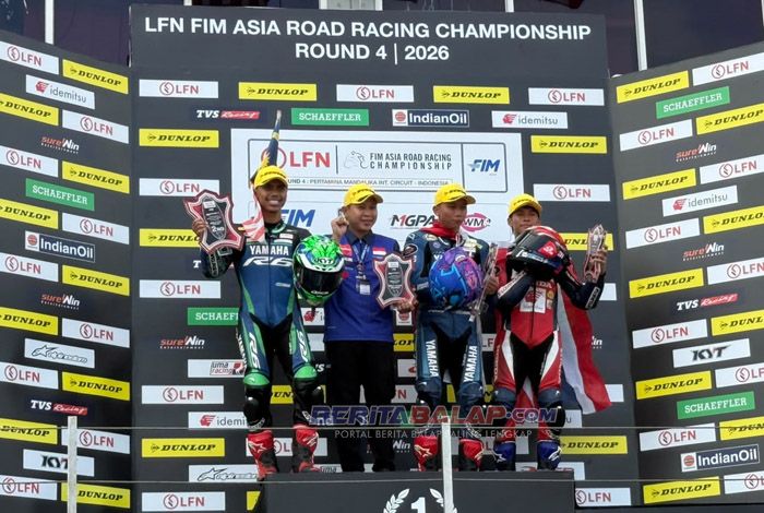 Hasil Juara Race 2 LFN ARRC 2026 Mandalika