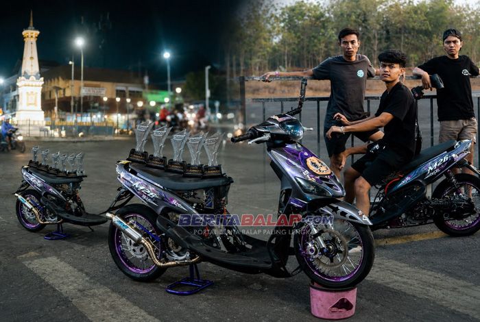Mio Labubu Ft M26 Racing Bikin Geger! Sapu Bersih Podium 1-5 SDW Drag Bike 2026 Wonosari