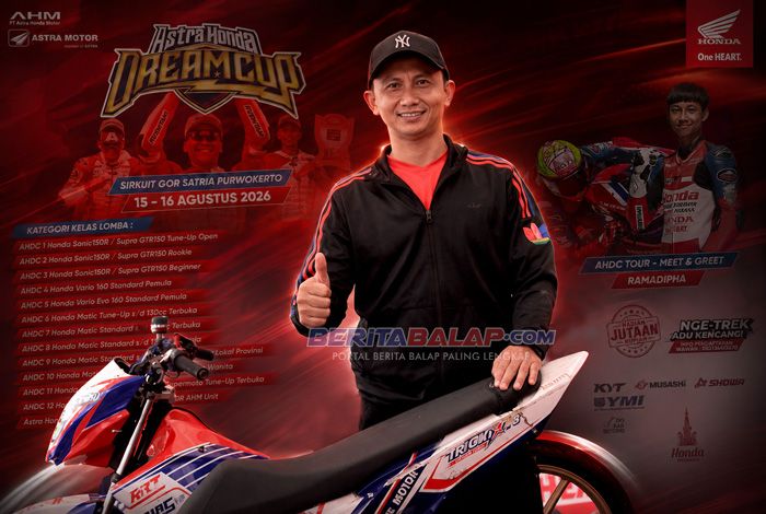Bawa 16 Pembalap, Honda WH19 Siap Borong Podium di AHDC 2026 Purwokerto