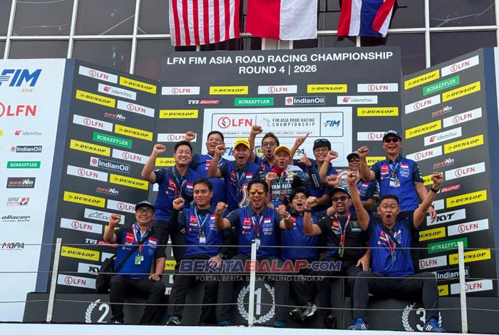 Wahyu Nugroho Pecah Telur Podium Juara Supersport 600 LFN ARRC 2026 Mandalika, Sejarah Spesial YRI !