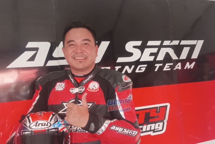 Vakum 11 Tahun, Rico Sapi Kembali Ngegas di MR Pulley Road Race Cirebon