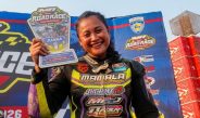 Alan Transport Genesis Bawa Suci Mulyani Berjaya di Race 1 Matic Wanita MR Pulley Road Race Cirebon
