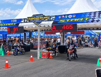 Starter Tembus 600, Peserta dan Penonton Kejurda Drag Bike Jabar 2026 Dapat Makan Siang