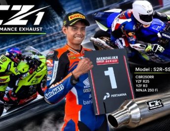 Fakta Spesial Knalpot CZ-1, Apapun Motornya Borong Podium Juara Kejurnas Sport 250 MRS 2026 Round 4
