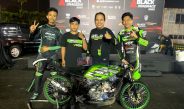 Arla Motor X SS78 Sapu Bersih Podium Ninja Frame Standar Pemula di Final Black Drag Bike 2026