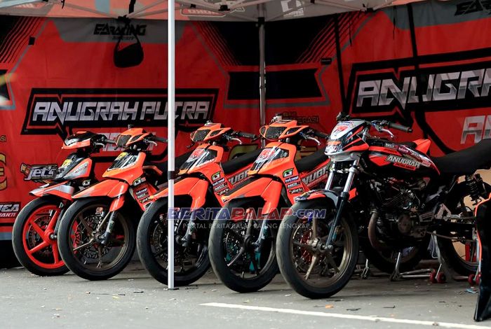 Anugrah Putra Abadi Turunkan Full Skuad, 21 Motor, 4 Mekanik & 6 Rider Siap Tempur di UDRM Independent Cup Race Cilegon