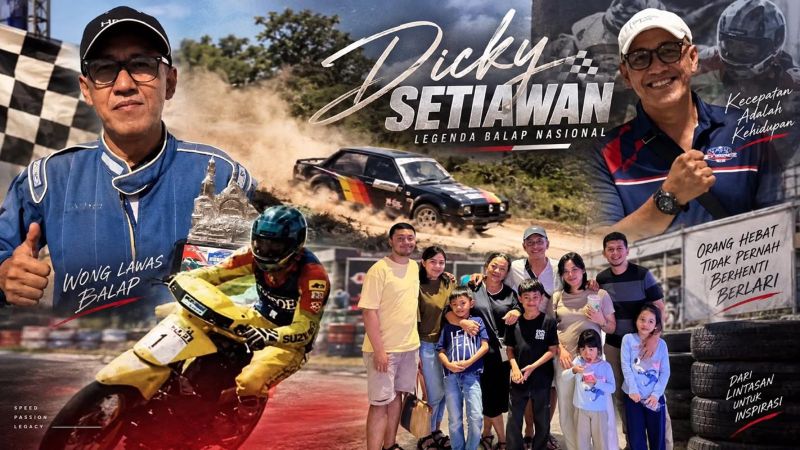 Selamat Ulang Tahun Ke-59 Legenda Balap Nasional Dicky Setiawan