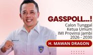 Haji Mawan Dragon Calon Tunggal Ketum IMI Jambi 2026-2030, Calon Lain Tidak Serahkan Berkas Sampai Batas Waktu Sabtu Sore