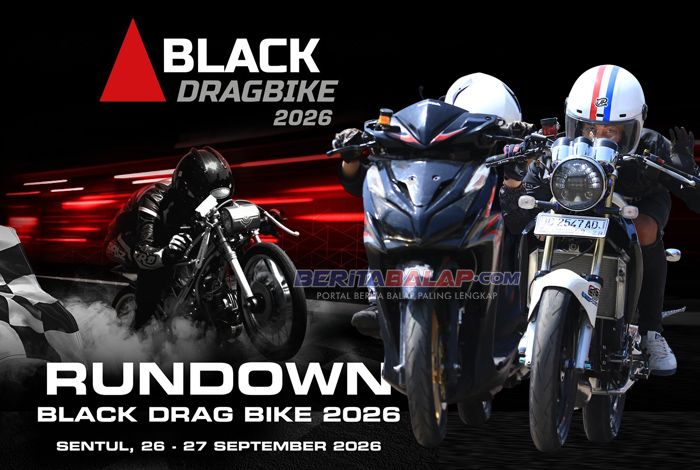 Jadwal Race Final Black Drag Bike 2026 Sentul