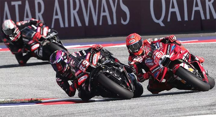 Jorge Martin Balas Dendam Libas Marquez Di Tikungan Ke-2 Sprint Race MotoGP Austria ?