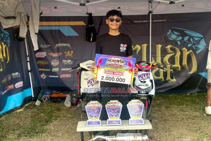 Prasetyo Diharjo Kunci JU Matic Lokwil di MR Pulley Cirebon Dengan Poin Sempurna