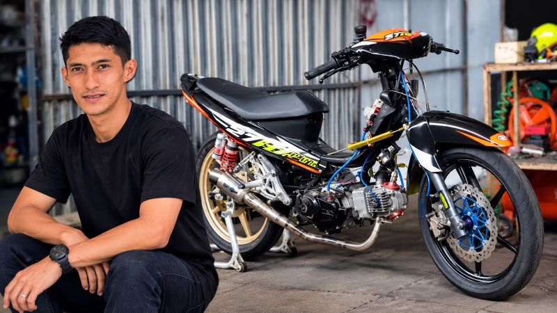 Jagoan Purwokerto Reza AW Siap All Out di MR Pulley Road Race 2026 Cirebon, Tim ? Kelas ?