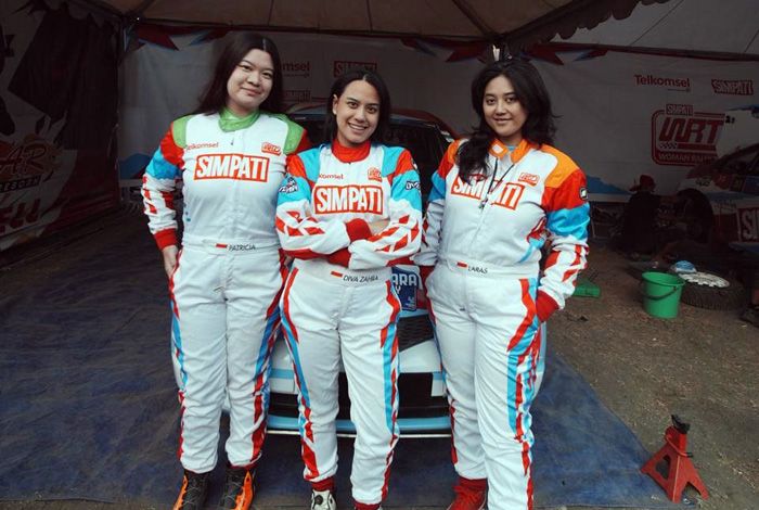 SIMPATI Woman Rally Team Hadapi Tantangan Cepat dan Berdebu di Putaran 4 Kejurnas Sprint Rally 2026