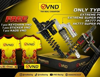 Yang Lagi Rame! Buat Mio, Beat & Vario 125, Sok VND Extreme Super Pro