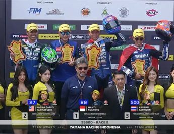 Wahyu Nugroho Makin Jos ! Podium Juara Race 2 Supersports 600 ARRC 2026 Malaysia Round 5