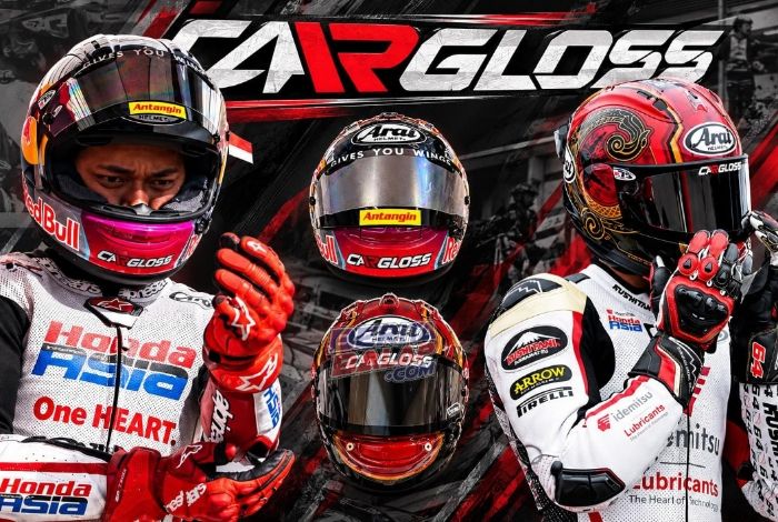 Fakta Spesial Cargloss Mendunia Dalam  MotoGP Tour Asia, Support Veda Ega Pratama dan Mario Aji