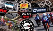 Perang Terbuka 4 Merek Sprocket/Gir di Balap Nasional 2026, Apa Saja ?