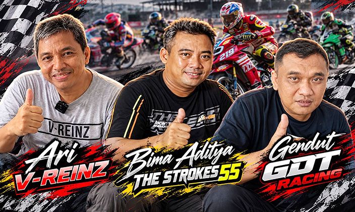 Fakta 3 Mekanik Jos ! Jos Di Bebek 4 Tak Atapun Underbone 125Z, Bima Aditya, Ari V-Reinz dan GDT Racing