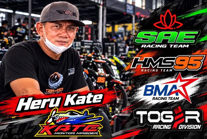 Mekanik Senior Pak De Heru “Kate Montor Maboer” Kawal 4 Tim (5 Motor) di Java Race Championship 2026 Surabaya