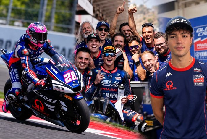Rider Pramac Yamaha Izan Guevara Jawara Moto2 Mandalika, Tinggal 5,5 Poin Dari Manu Gonzalez