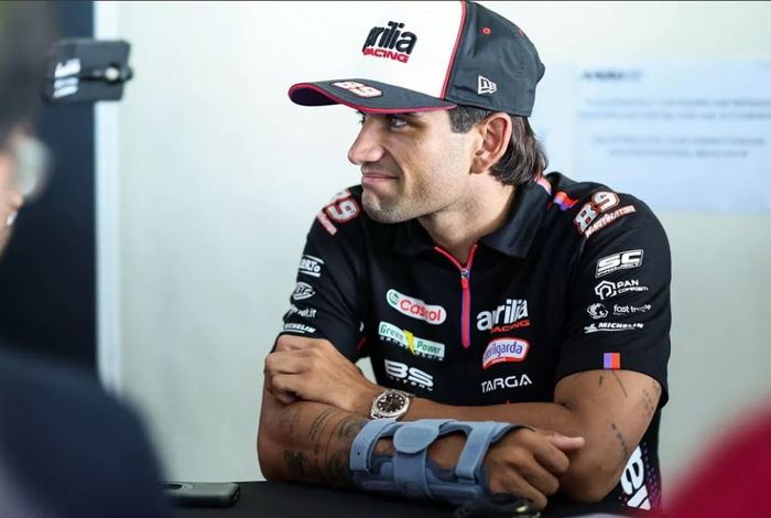Martinator Hanya Tuntaskan 3 Lap, Aprilia Beberkan Alasan Akhiri Sesi Practice Lebih Awal