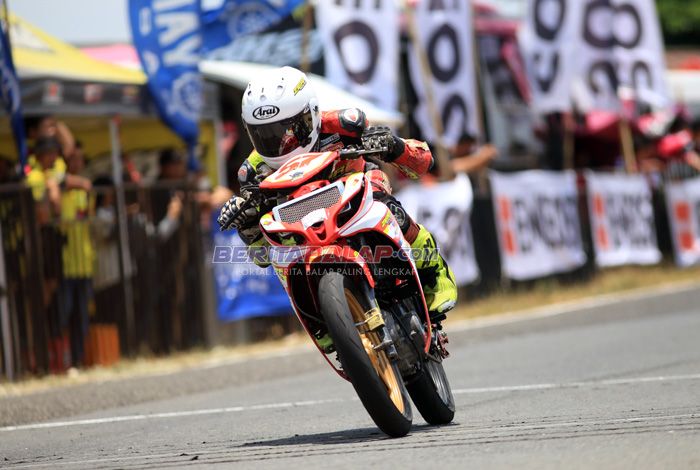 Renaldy Junior Tak Terbendung, Juara Bebek 4T 130cc TU Novice YCR 2026 Boyolali