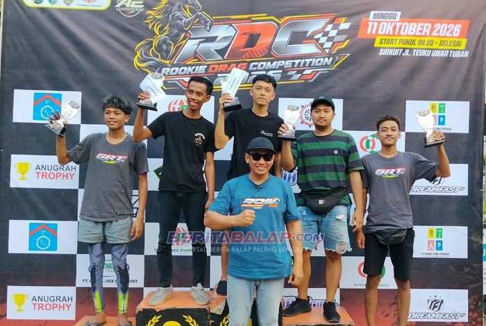 Hasil Juara Rookie Drag Competition 2026 Tuban