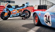 Tim Trackhouse Aprilia Juga Pakai Livery Khusus Di MotoGP Mandalika, Inspirasinya Ford GT40 Saat Balap Le Mans 1968-1969