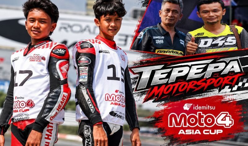 2 Generasi Tepepa Motorsport, Abim Dan Valera Balap Moto4 Asia 2027, Ayah Mereka “Dedy & Mamad” Dulunya Diasah Om Ghandoz Tepepa